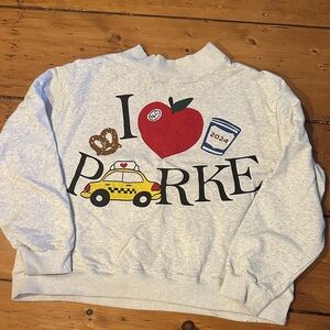 Parke exclude New York mock neck sweatshirt
